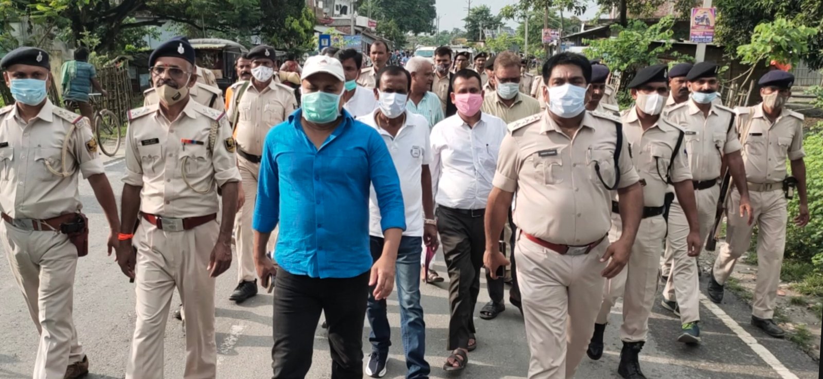 मोहर्रम पर्व में कोविड गाइडलाइंस पालन नही करने वाले सैकड़ो लोगों पर प्राथमिकी दर्ज