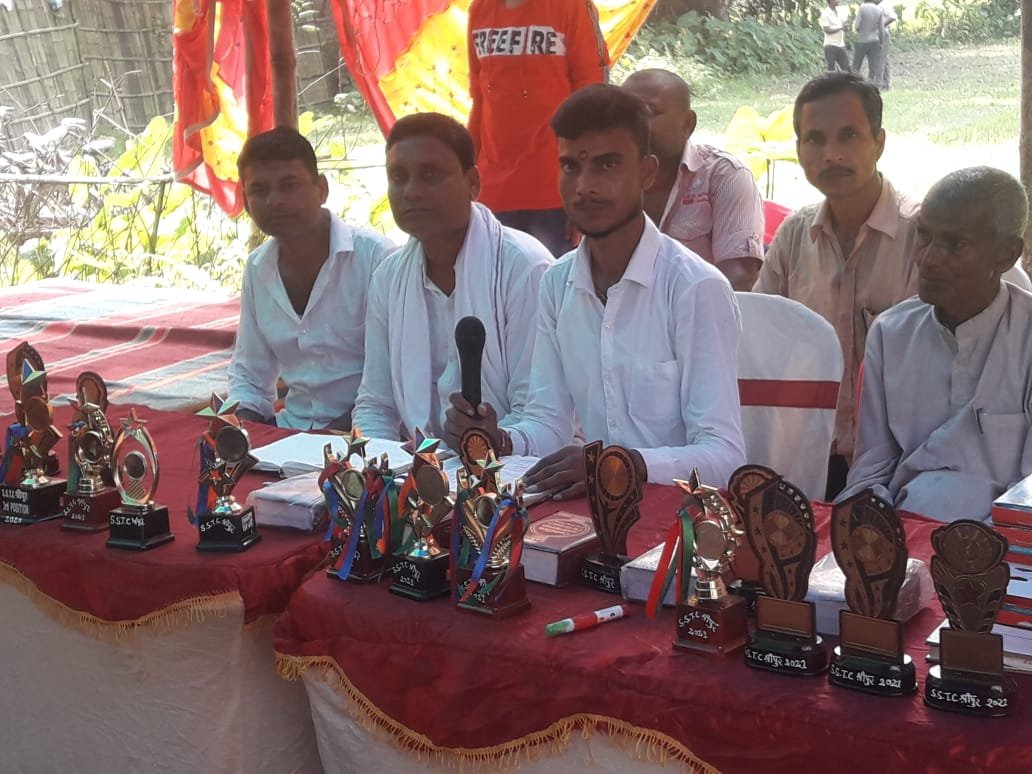 जाप अध्यक्ष द्वारा शिक्षण संस्थान को किया गया सम्मानित”