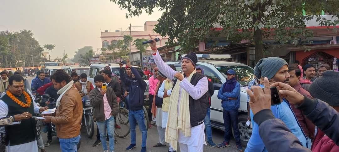 मिथिला राज्य निर्माण सेनानियों द्वारा ललित बाबू को श्रद्धांजलि अर्पित की गई।।