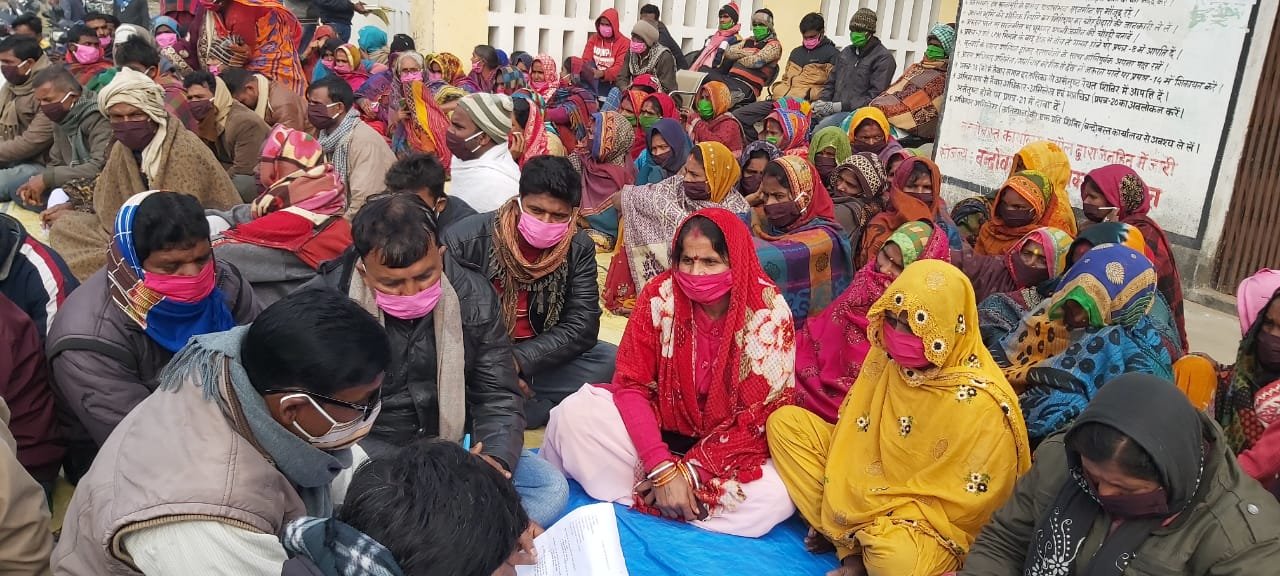 छातापुर: पंचायत के विकास के लिए हुई बैठक।