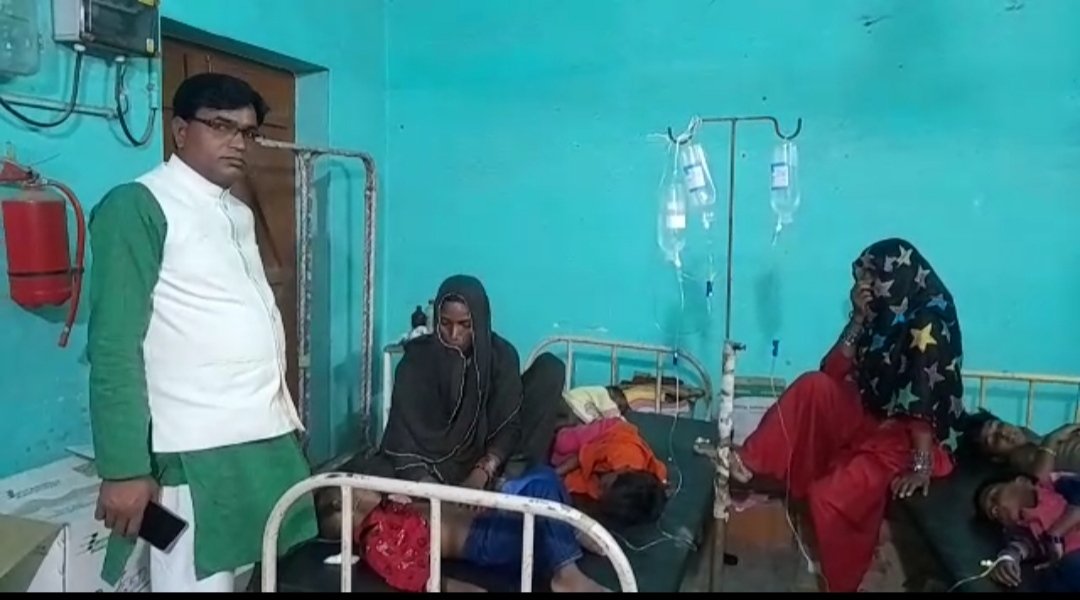 सुपौल/छातापुर : श्राद्ध का मिठाई खाने से करीब एक दर्जन बच्चे बिमार