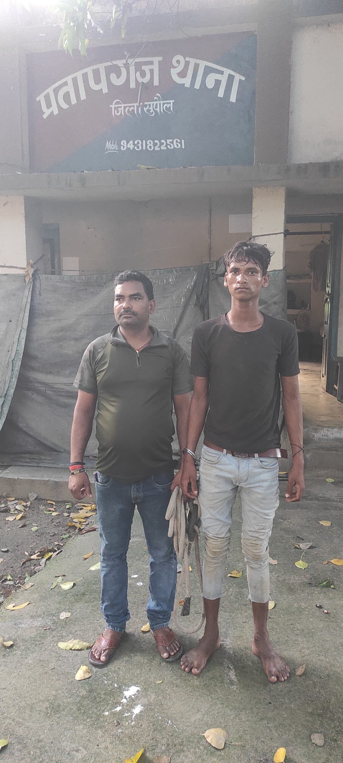 प्रतापगंज/सुपौल: मंदिर से चोरी हुई बाइक बलुवा से बरामद, पुलिस ने की त्वरित कार्यवाही ।