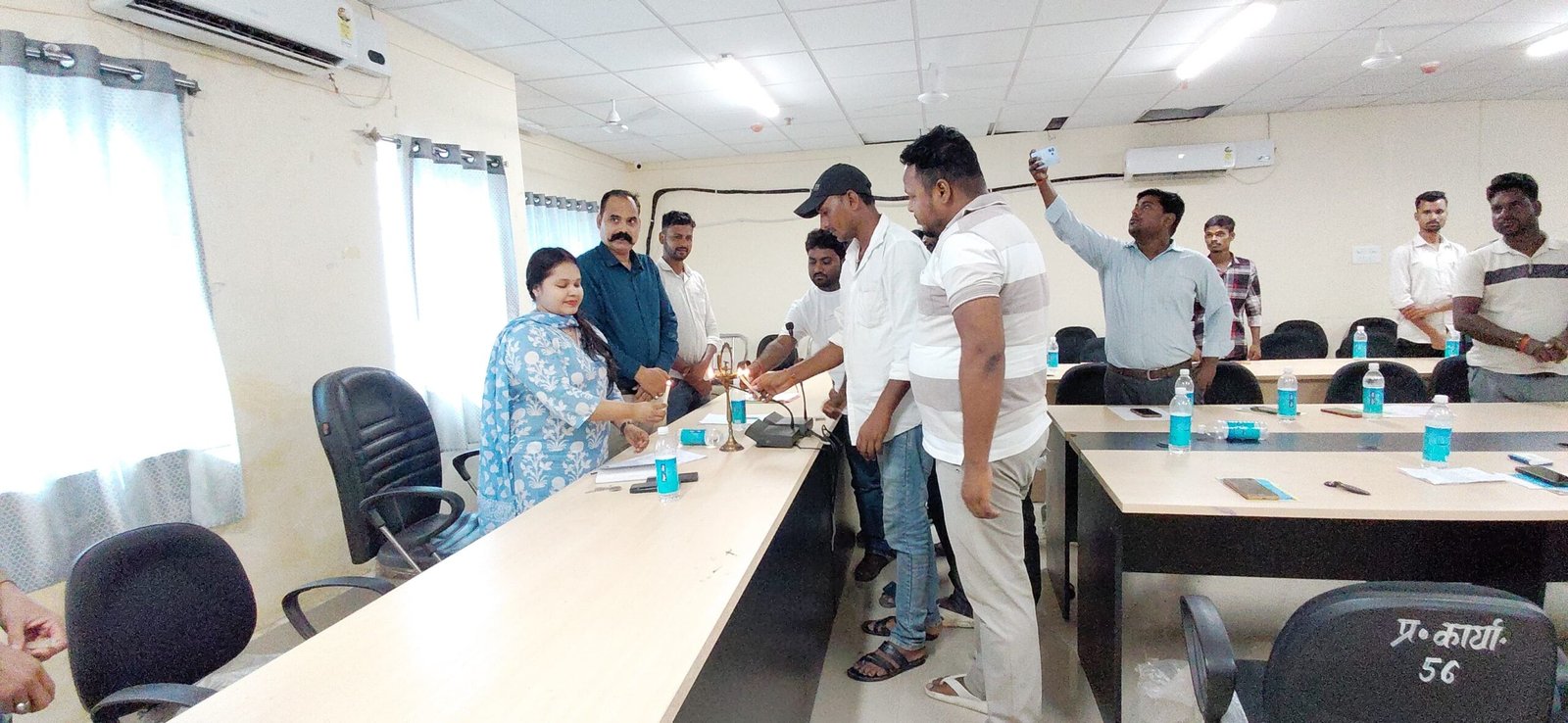 स्वच्छता पर्यवेक्षकों को दिया गया प्रशिक्षण, कचरा प्रबंधन की दी जानकारी